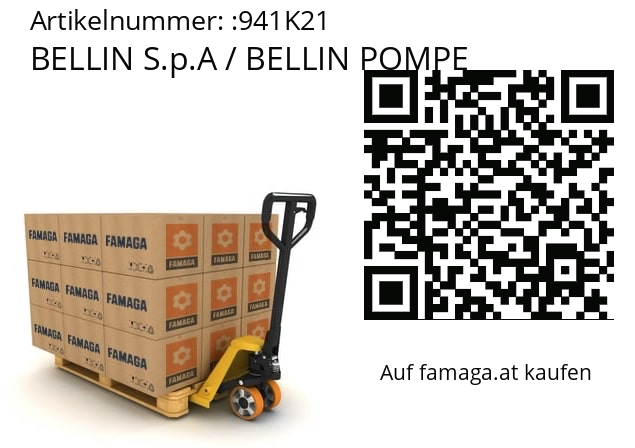  BELLIN S.p.A / BELLIN POMPE 941K21