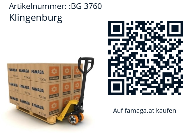   Klingenburg BG 3760