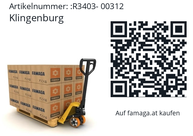   Klingenburg R3403- 00312