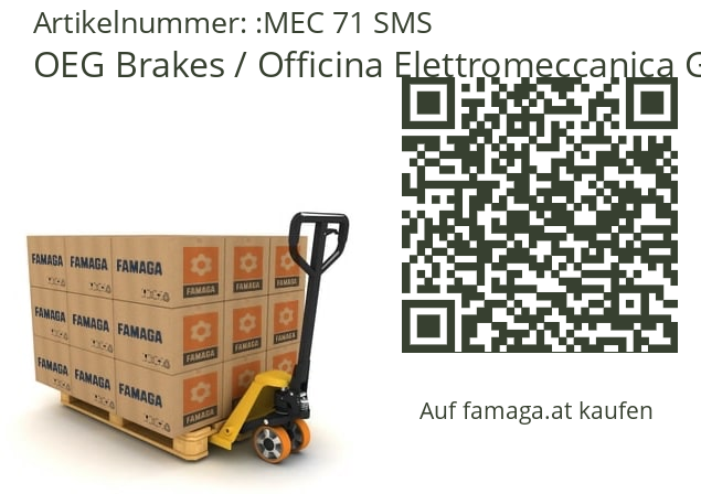   OEG Brakes / Officina Elettromeccanica Gottifredi MEC 71 SMS