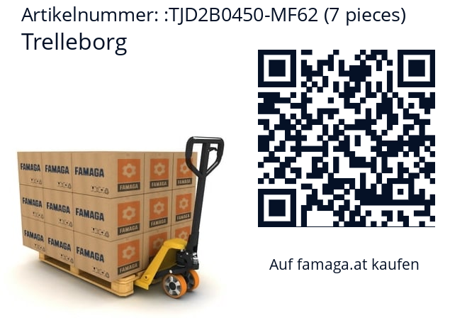   Trelleborg TJD2B0450-MF62 (7 pieces)